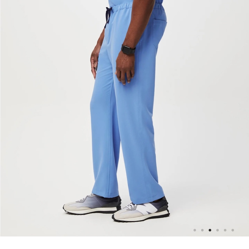 Men’s blue & grey FIGS scrubs